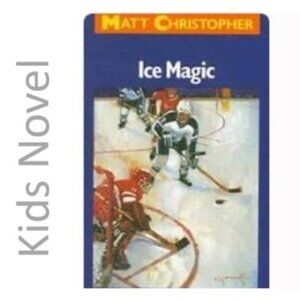 Vintage EUC Ice Magic paperback novel by Matt Christopher 1973